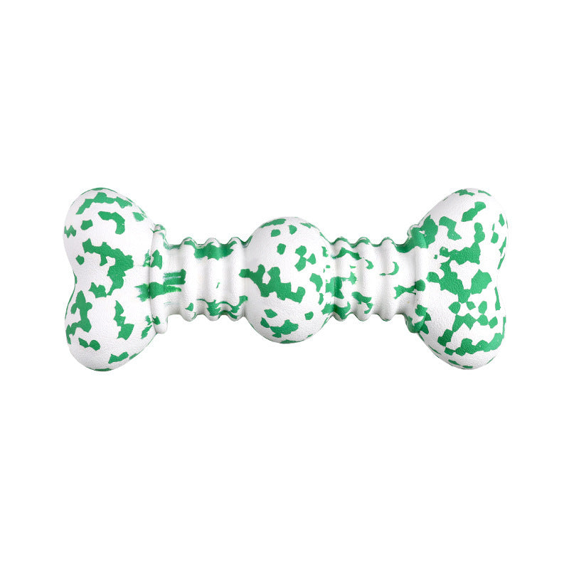 Indestructible Rubber Dog Bone – Long-Lasting Playtime