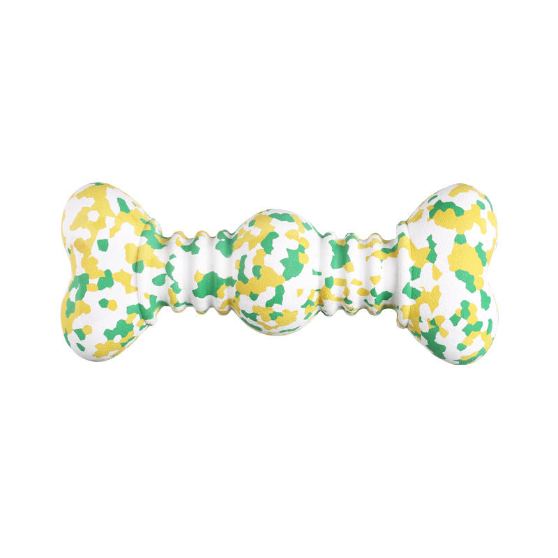 Indestructible Rubber Dog Bone – Long-Lasting Playtime