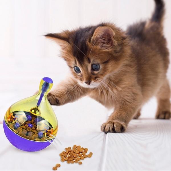 Interactive Cat Food Dispenser – Fun and Mental Stimulation
