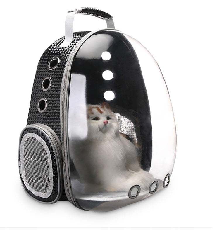 Pet Capsule Backpack – Cozy Travel with a View
