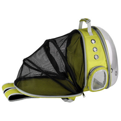 Pet Capsule Backpack – Cozy Travel with a View
