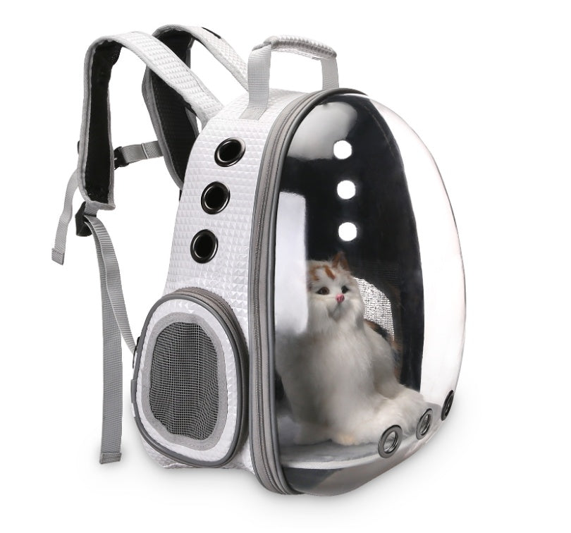Pet Capsule Backpack – Cozy Travel with a View
