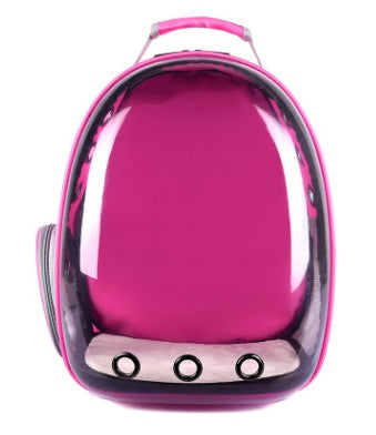 Pet Capsule Backpack – Cozy Travel with a View
