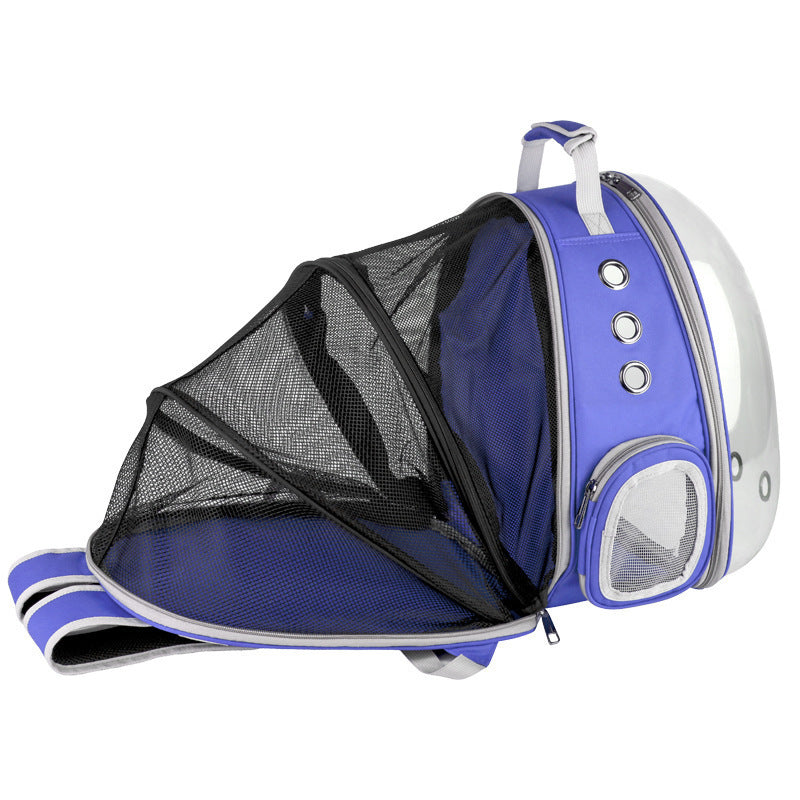 Pet Capsule Backpack – Cozy Travel with a View