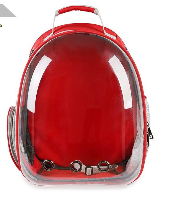 Pet Capsule Backpack – Cozy Travel with a View