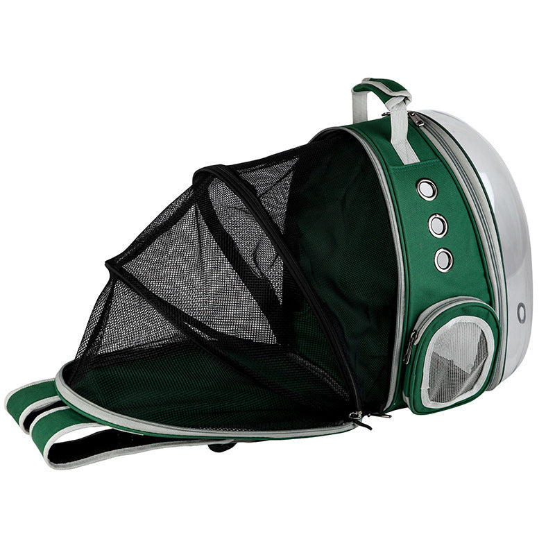 Pet Capsule Backpack – Cozy Travel with a View