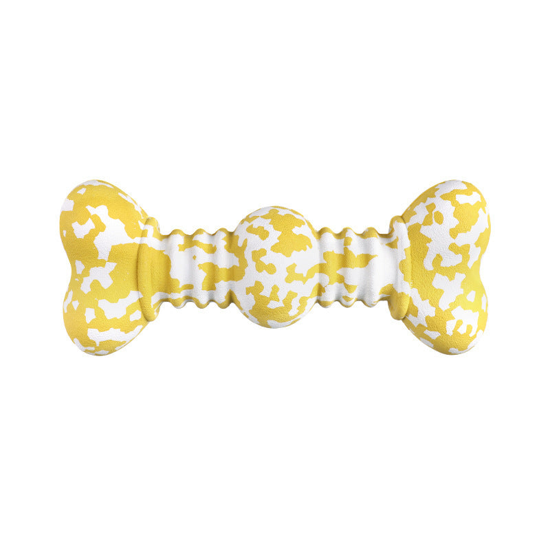 Indestructible Rubber Dog Bone – Long-Lasting Playtime