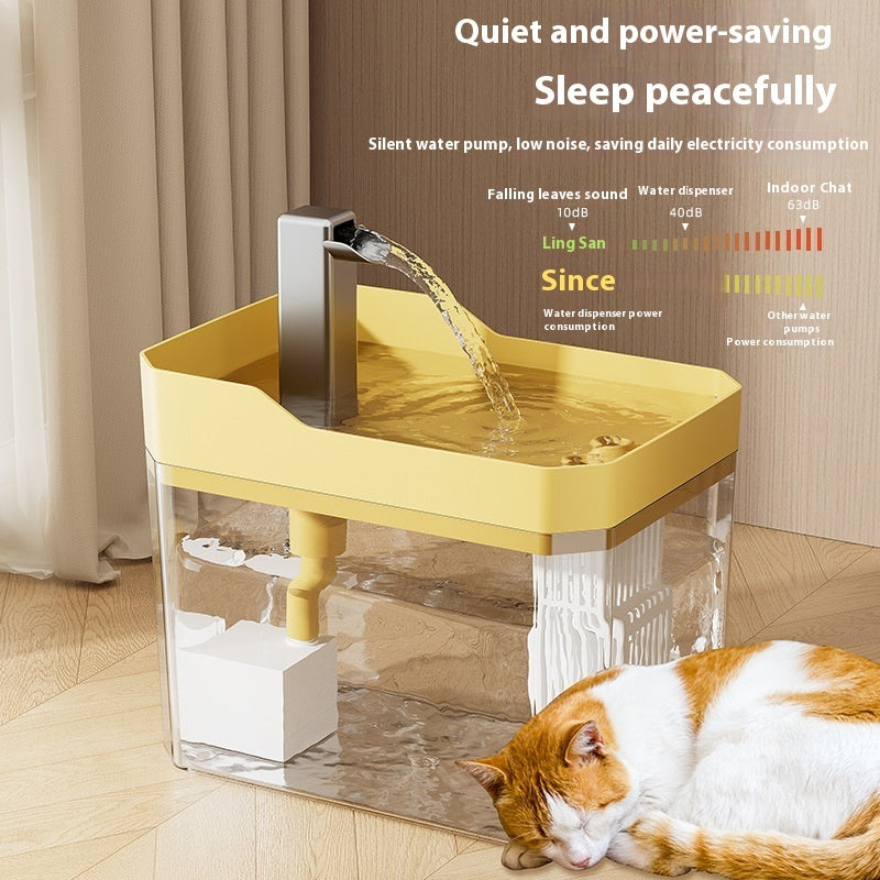 Automatic Pet Water Dispenser – Clean, Flowing Water Daily