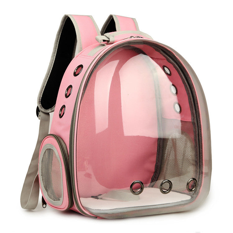 Pet Capsule Backpack – Cozy Travel with a View
