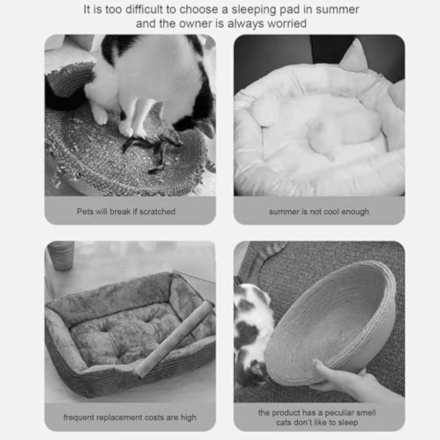 Cooling Cat Bed – Relaxed, Comfortable Summer Comfort