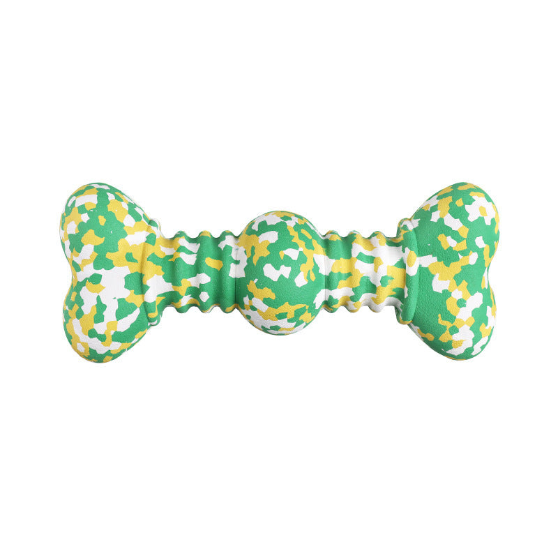 Indestructible Rubber Dog Bone – Long-Lasting Playtime