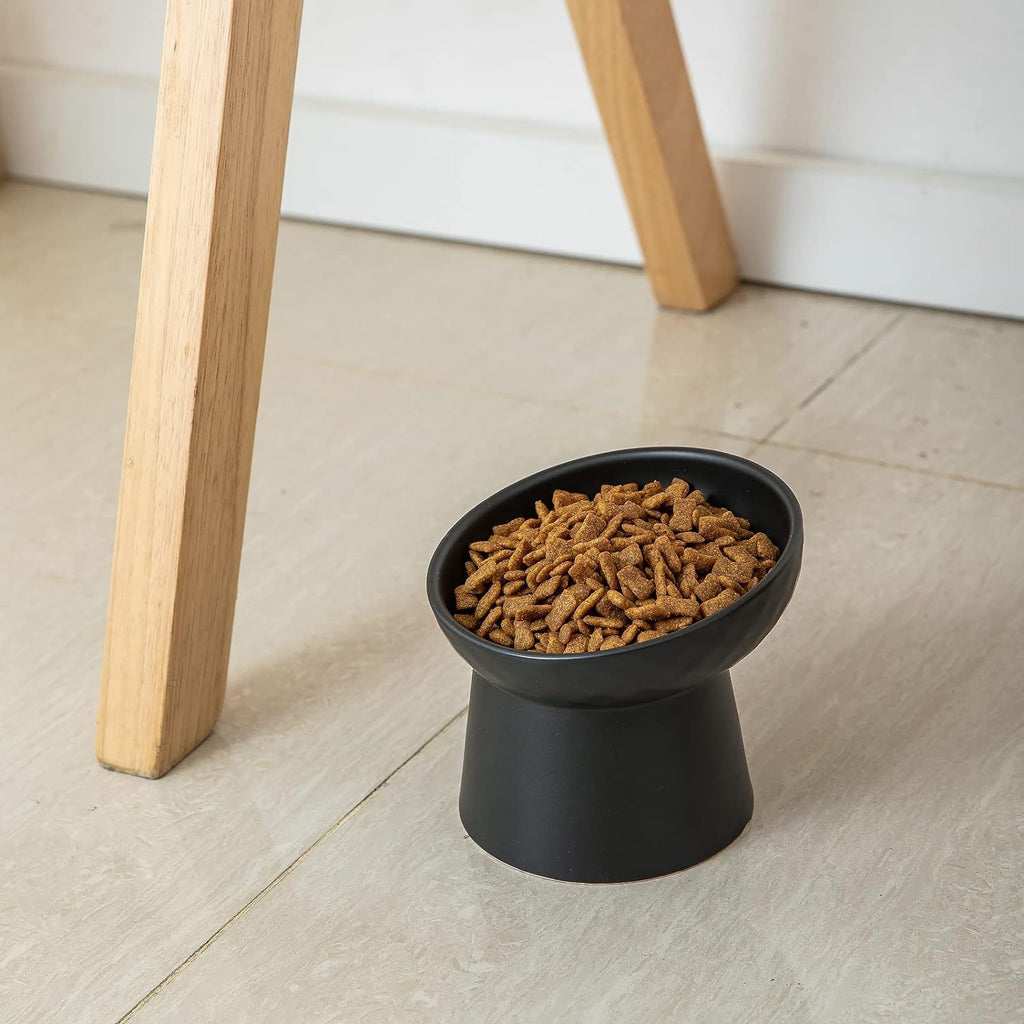 Elevated Pet Bowl Set – Comfortable Dining for Cats and Dogs